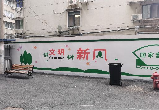 南岸区社区墙绘